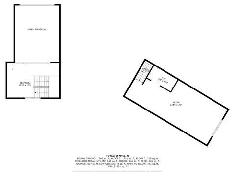Floorplan - 9075 Brudy Rd, Wolverine, MI 49799 photo 3 of 4