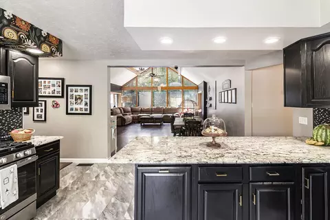Kitchen - 2371 E Mullett Lake Rd, Indian River, MI 49749 photo 2 of 5