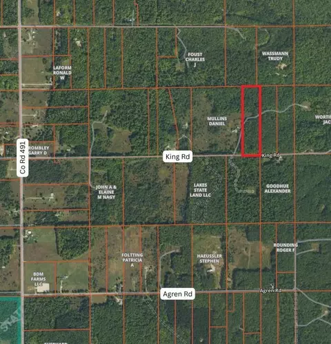 V/L 10 acr King Road #PARCEL 6, Lewiston, MI 49756