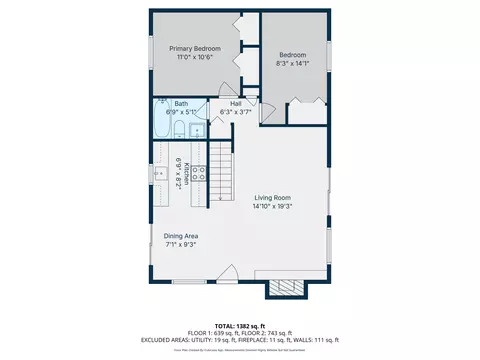 Floorplan - 11856 Fascination Dr, Frederic, MI 49733 photo 2 of 3
