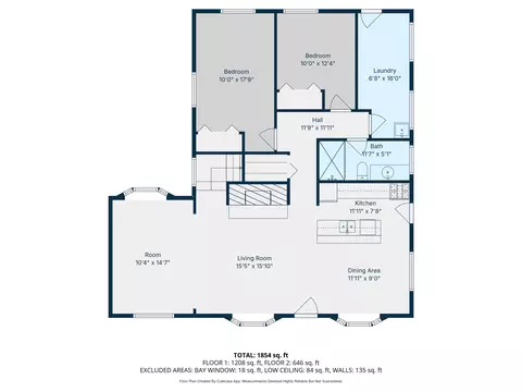 Floorplan - 4593 Orbit Dr, Grayling, MI 49738 photo 3 of 4
