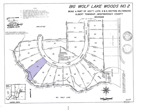 lot33 Big Wolf Lake Woods Dr, Lewiston, MI 49756