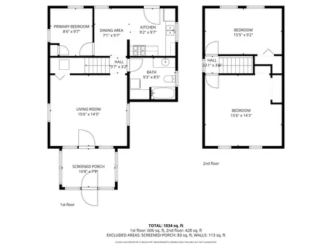 Floorplan - 206 N Main St, Roscommon, MI 48653 photo 3 of 4