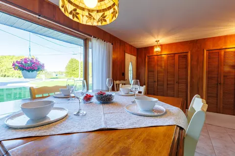 Dining - 190 Riverside Dr, Cheboygan, MI 49721 photo 1 of 2