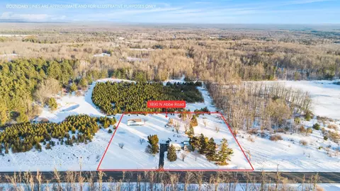 3890 N Abbe Rd, Comins, MI 48619