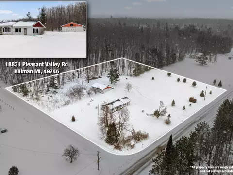 18831 Pleasant Valley Rd, Atlanta, MI 49709