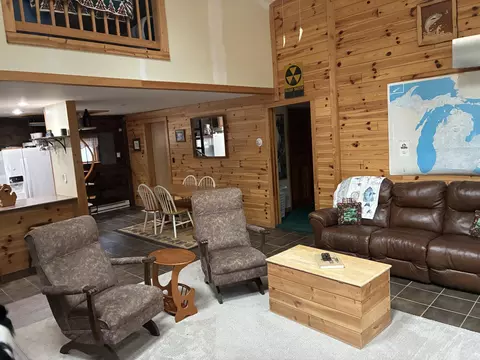 Living - 4556 Haskell Dr, Lewiston, MI 49756 photo 2 of 3