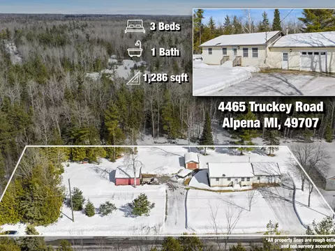 4465 Truckey Rd, Alpena, MI 49707