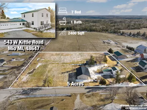 543 W Kittle Rd, Mio, MI 48647