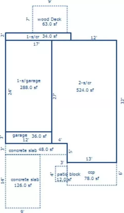 Floorplan - 640 W Spring St, St. Ignace, MI 49781 photo 1 of 1