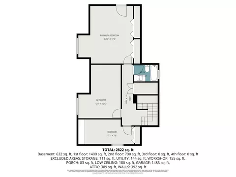 Floorplan - 6987 E Beaverton Rd, Clare, MI 48617 photo 3 of 10