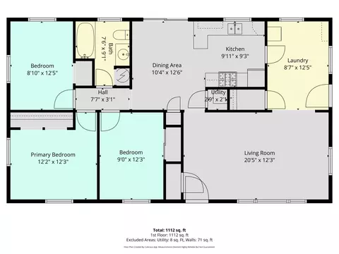 Floorplan - 7237 Myrtle St, Frederic, MI 49733 photo 1 of 1