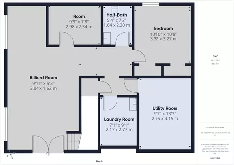 Floorplan - 11302 Whisper Dr, Frederic, MI 49733 photo 2 of 3