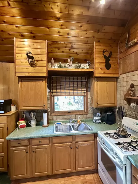 Kitchen - 2410 N Manistee River Rd, Grayling, MI 49738 photo 3 of 5
