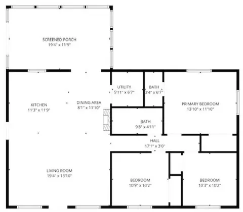 Floorplan - 3175 W Maplehurst Dr, Roscommon, MI 48653 photo 1 of 1