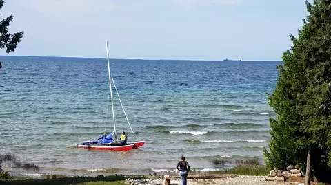 View/Area - 1397 Pte Labarbe Rd, St. Ignace, MI 49781 photo 6 of 10