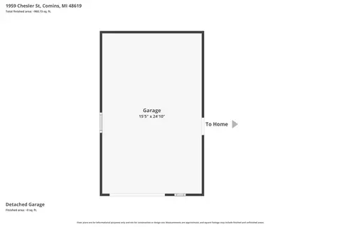 Floorplan - 1959 Chesler Ave, Comins, MI 48619 photo 3 of 3