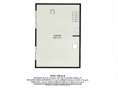 Floorplan - 1070 S Silver Pl, Indian River, MI 49749 photo 3 of 6