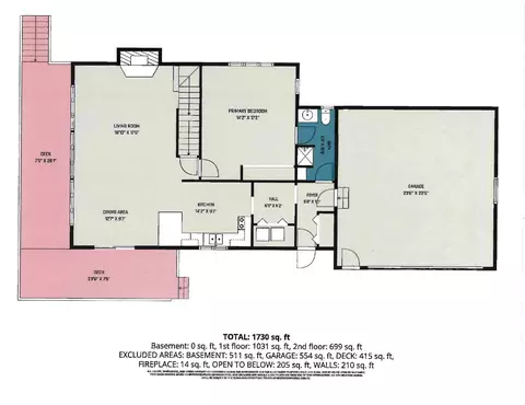 Floorplan - 1070 S Silver Pl, Indian River, MI 49749 photo 4 of 6