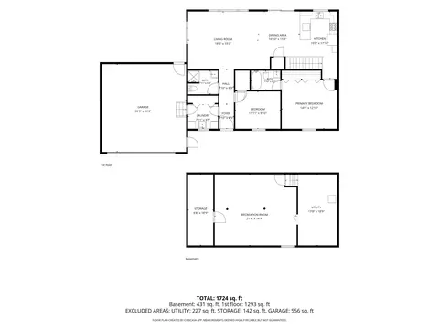 Floorplan - 4040 N Markey Rd, Roscommon, MI 48653 photo 1 of 1