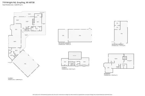 Floorplan - 719 Wright Rd, Grayling, MI 49738 photo 2 of 12