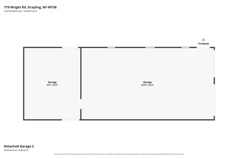 Floorplan - 719 Wright Rd, Grayling, MI 49738 photo 7 of 12