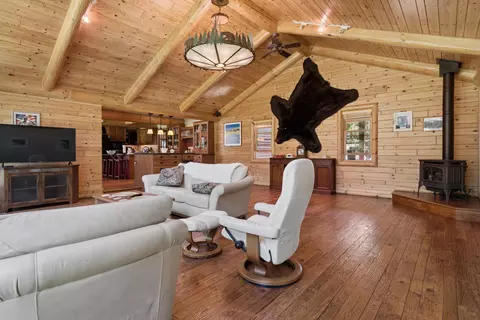 Living - 719 Wright Rd, Grayling, MI 49738 photo 4 of 8