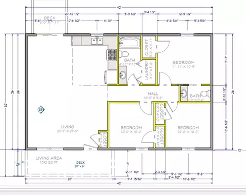 Floorplan - 213 Memory Ln, Roscommon, MI 48653 photo 2 of 2
