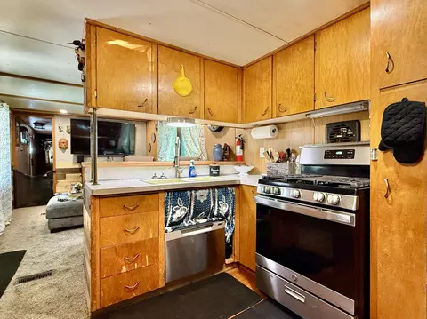 Kitchen - 4446 Shooks Rd, Wolverine, MI 49799 photo 5 of 8
