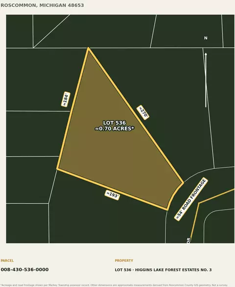 0 Dover Dr, Roscommon, MI 48653 photo 5