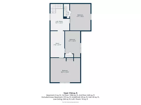 Floorplan - 135 S D St, Cheboygan, MI 49721 photo 1 of 4
