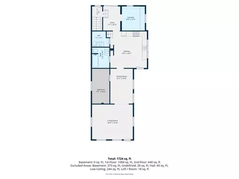 Floorplan - 135 S D St, Cheboygan, MI 49721 photo 4 of 4