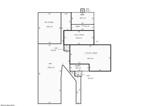 Floorplan - 508 Beebe St, Alpena, MI 49707 photo 1 of 1