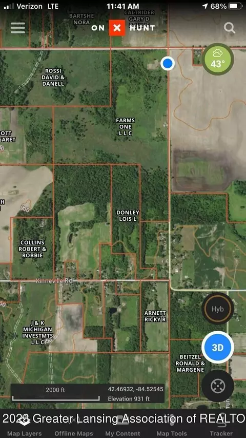 V/l Aurelius Road, Onondaga, MI 49264