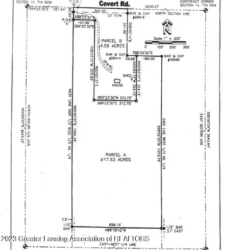 V/l Covert, Leslie, MI 49251