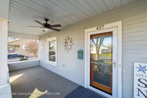 Exterior - 437 N Sorrell St, Fowler, MI 48835 photo 12 of 18
