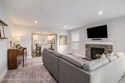 Living - 4614 Bison Dr, Holt, MI 48842 photo 2 of 3