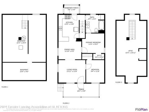 Floorplan - 1812 Lyons Ave, Lansing, MI 48910 photo 1 of 2