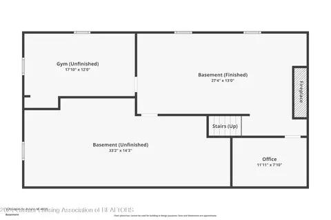 Floorplan - 1217 Alpine Dr, Dewitt, MI 48820 photo 3 of 3