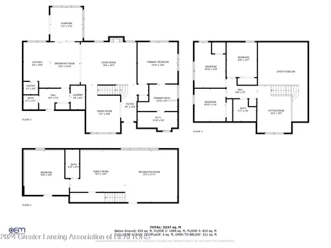 Floorplan - 1330 Sanborn Dr, Dewitt, MI 48820 photo 3 of 4