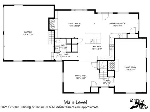 Floorplan - 842 Andover Dr, Dewitt, MI 48820 photo 2 of 5