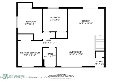 Floorplan - 4017 Heathgate Dr, Lansing, MI 48910 photo 1 of 3