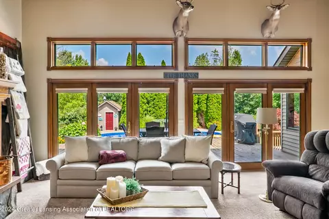 Living - 11108 Eden Trl, Eagle, MI 48822 photo 8 of 15