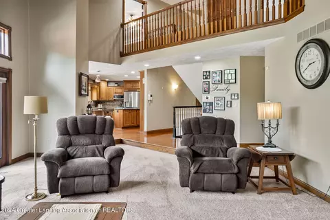Living - 11108 Eden Trl, Eagle, MI 48822 photo 9 of 15