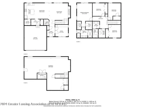 Floorplan - 2236 Wingrove Way, Dewitt, MI 48820 photo 1 of 4