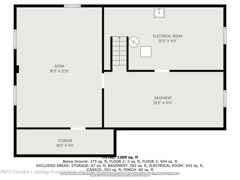 Floorplan - 578 Roselane Dr, Howell, MI 48843 photo 2 of 3