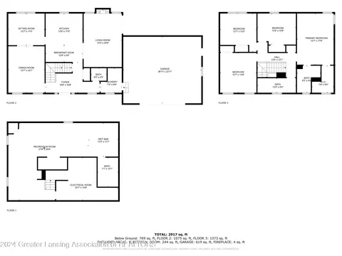 Floorplan - 3933 W Herbison Rd, Dewitt, MI 48820 photo 1 of 4