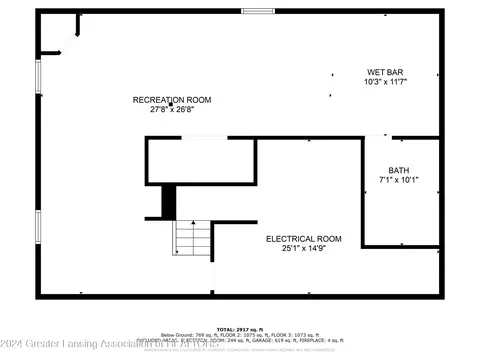 Floorplan - 3933 W Herbison Rd, Dewitt, MI 48820 photo 2 of 4