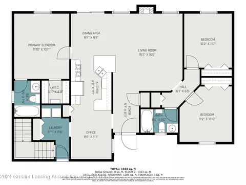 Floorplan - 5288 Haversham Dr, Haslett, MI 48840 photo 1 of 2