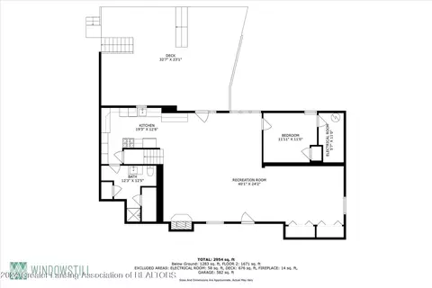 Floorplan - 9948 Riverside Dr, Eagle, MI 48822 photo 2 of 3